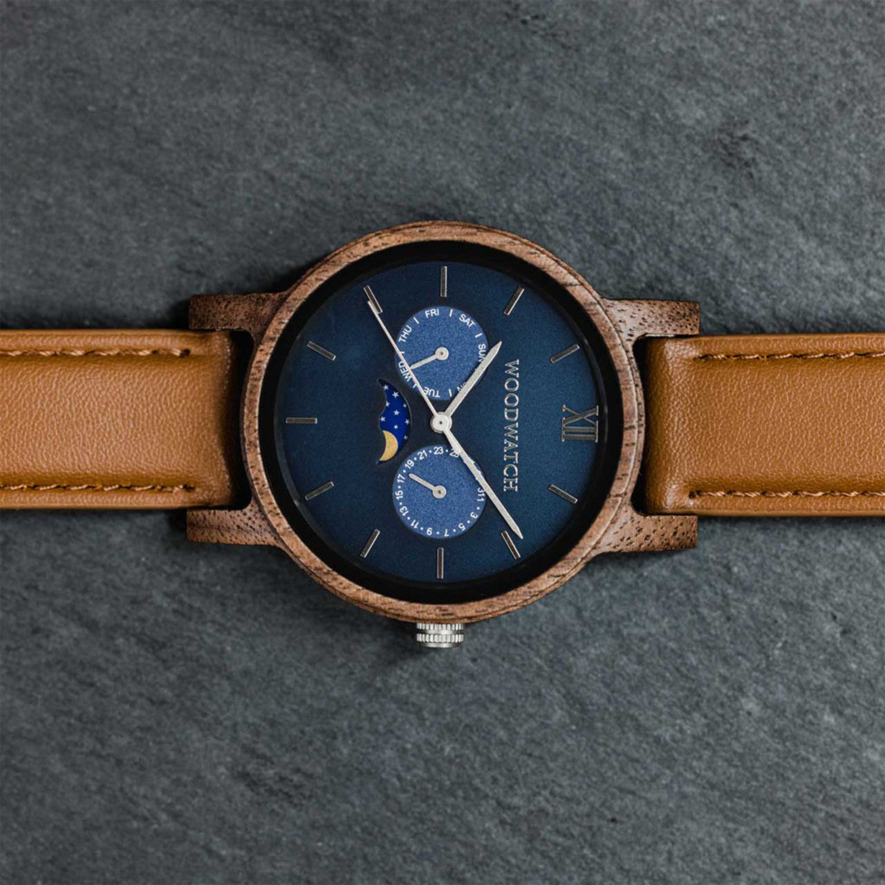 【for men】カクタスレザーベルト / WoodWatch